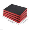 4Pcs Tool Box Foam Inserts Packing Foam Pads Camera Case Cushioning Insert Sheet for Transport DIY Crafts Toolbox Liner