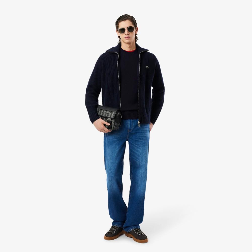 Lacoste Men's Worsted Crewneck Sweater AH2916-55N166