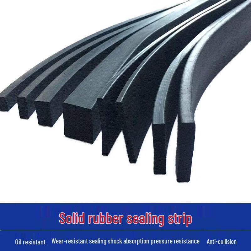 Jing Mian Flat Solid Rubber Sealing Strip
