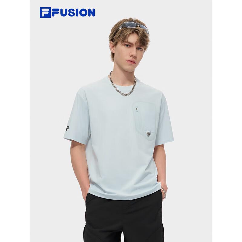 FILA FUSION Men's Casual Quick-Dry Knitted T-Shirt