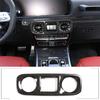 For Mercedes-Benz G-Class 2019-2020 Interior Exterior Decoration Accessories W463 G350 G500 Real Carbon Fiber Protection Sticker