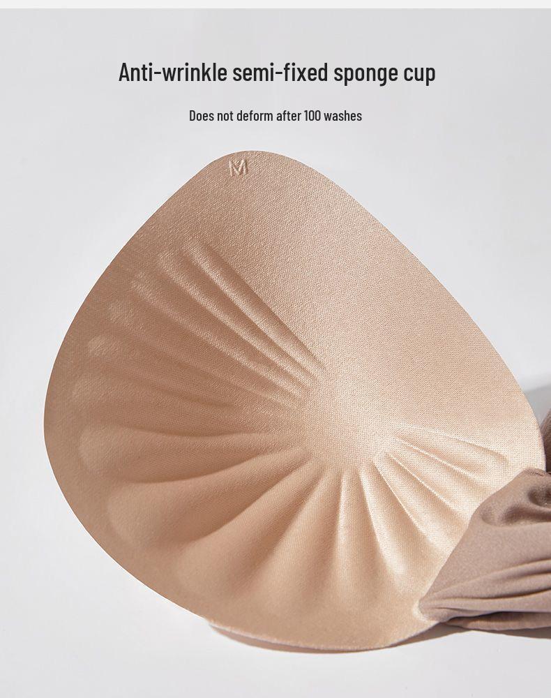 Comfortable Seamless Full-Cup Bra: Anti-Sagging, Side Support, and Breathable for Larger Busts