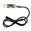 Elektrisk Sykkel USB Programmeringskabel Plast 5pin Hunn USB2.0 Plugg Midtmotor Programmering