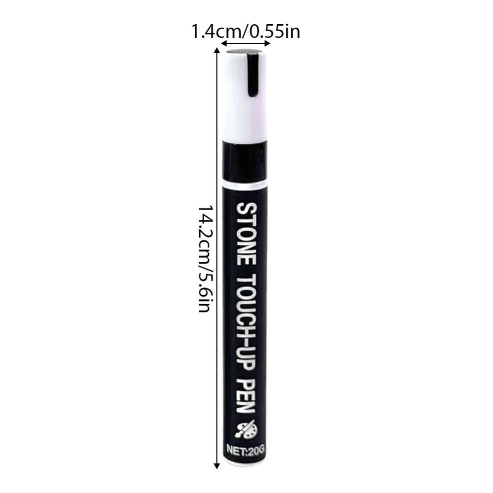 3mm Tip Stone Repair Pen Waterproof Large Capacity Memorial Inscription Pen Permanent Granite Marker Pen Cemetery Maintenance