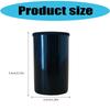 Black Film Storage Canister With Secure Cap Film Cans with Lid Film Roll Organize or for Small Office Supplies Box