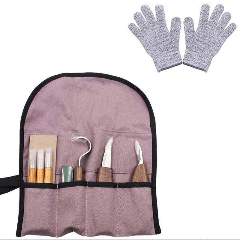 

Набір інструментів для різьби по дереву Долото Деревообробний різець Набір ручних інструментів Ніж для різьби по дереву DIY Зняття кори Дереворізьба C