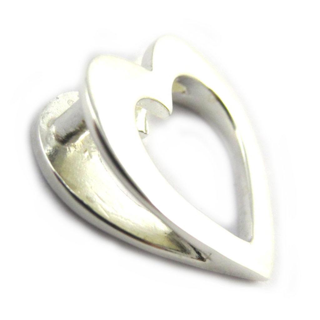 Les Trésors De Lily [G0592] - Silver Pendant 'Love'