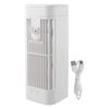 Indoor Cooling Mini Air Conditioner Usb Powered Portable Fan Cooling Experience Compact Air Conditioner Battery Life Options