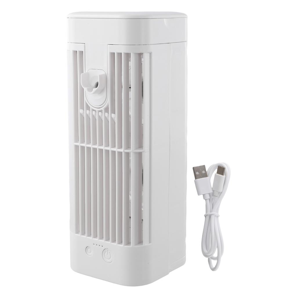 Indoor Cooling Mini Air Conditioner Usb Powered Portable Fan Cooling Experience Compact Air Conditioner Battery Life Options