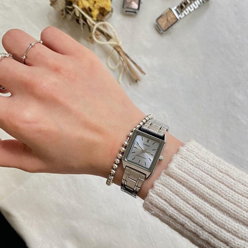 Casio Quartz Watch Ice Blue Women's LTP-V007D-2E