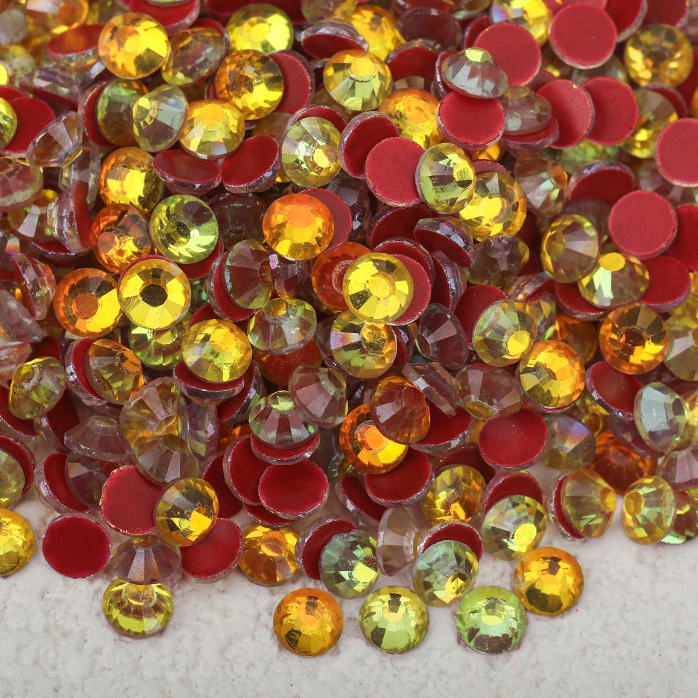 

Weichen Флуоресцентная Плоскодонная Белковая Дрель, Плоскодонная Дрель Стеклянные Стразы Неоновый Сделай Сам Светящийся Дизайн Ногтей Украшения Дрель Для Ногтей ss30 (6.4-6) about 288 pieces