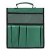 Borsa Portautensili da Giardinaggio Pieghevole Portatile con Molteplici Tasche in Rete Organizzatore