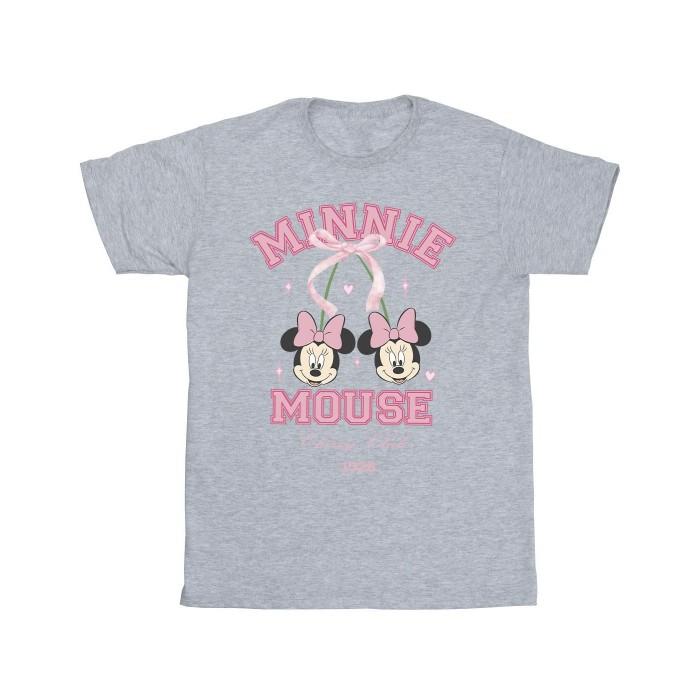 Disney Girls Cherry Club Minnie Mouse T-Shirt