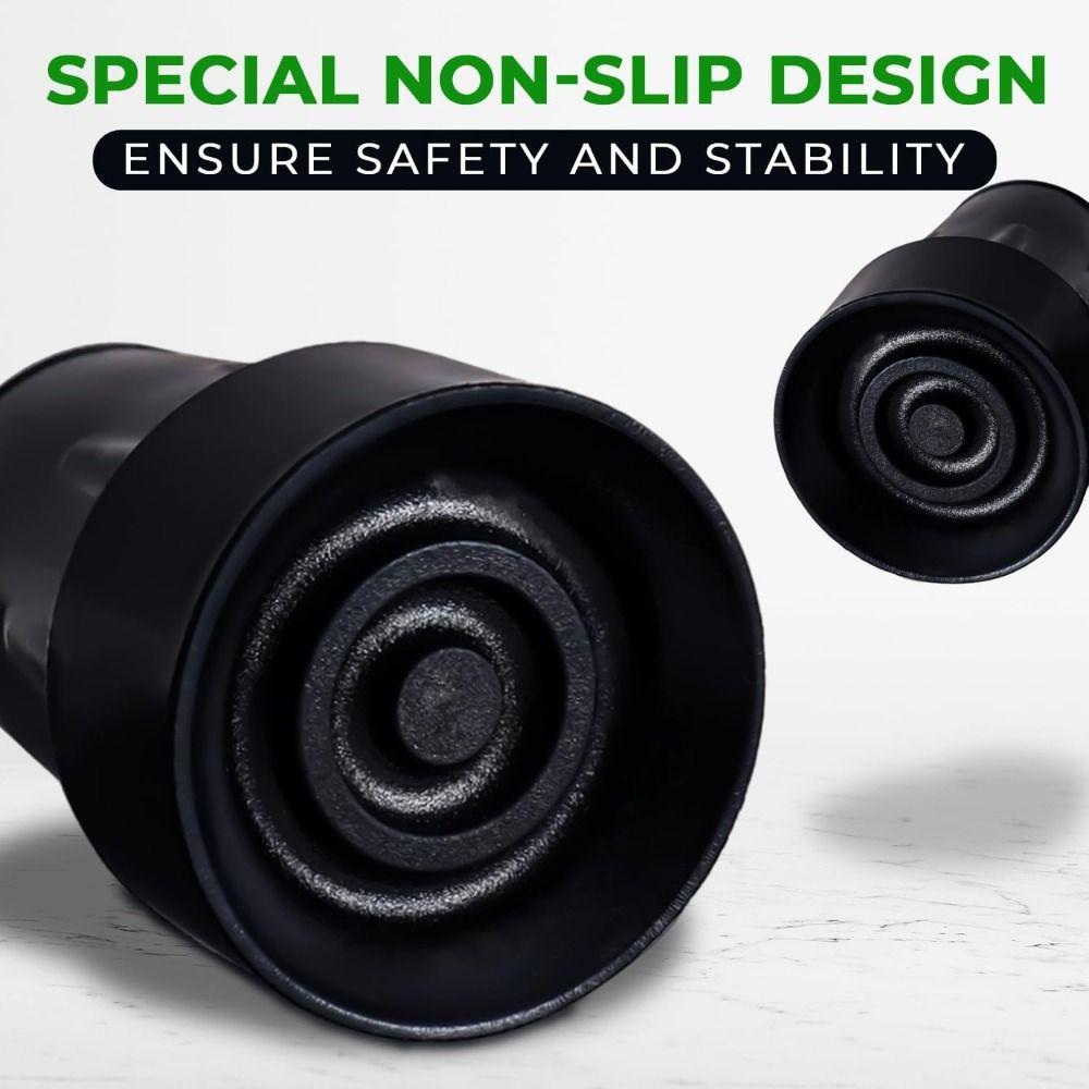 New Rubber Shower Chair Leg Caps Heavy Duty Grey Black Shower Chair Leg Cover 19MM Replacement Caps Feet Bath Seat Stools