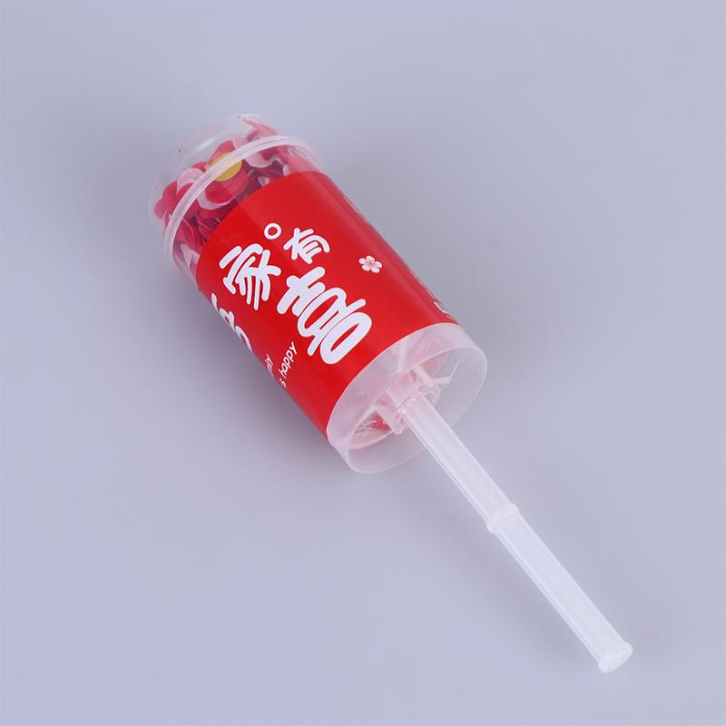 Hand Held Spray Canister Wedding Confetti Popper Tube Confetti Decorations Salute For Birthday Wedding Christmas Party Festive A