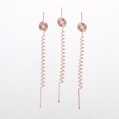 3Pcs Vitality Plant Growth Electroculture Plant Stakes Orgone Energy Copper Wire Coil Stakes Plant Support Stakes Garden Plants