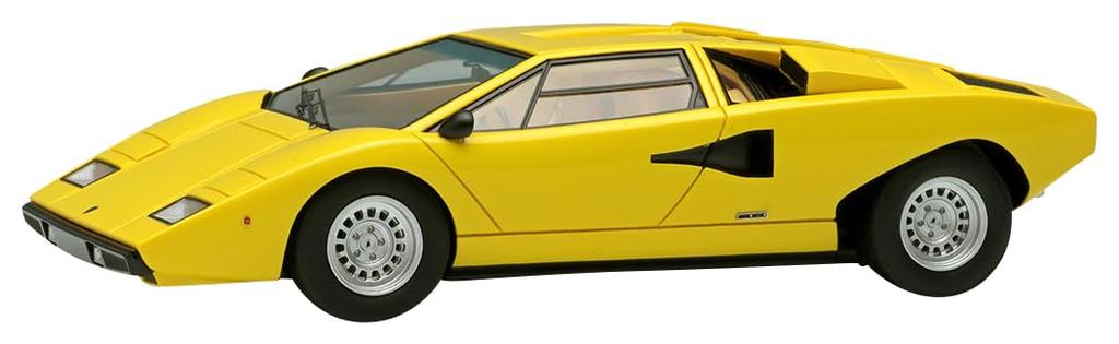 Makeup EIDOLON Lamborghini Countach LP400 1974 Yellow Finished Product Resale 1/43