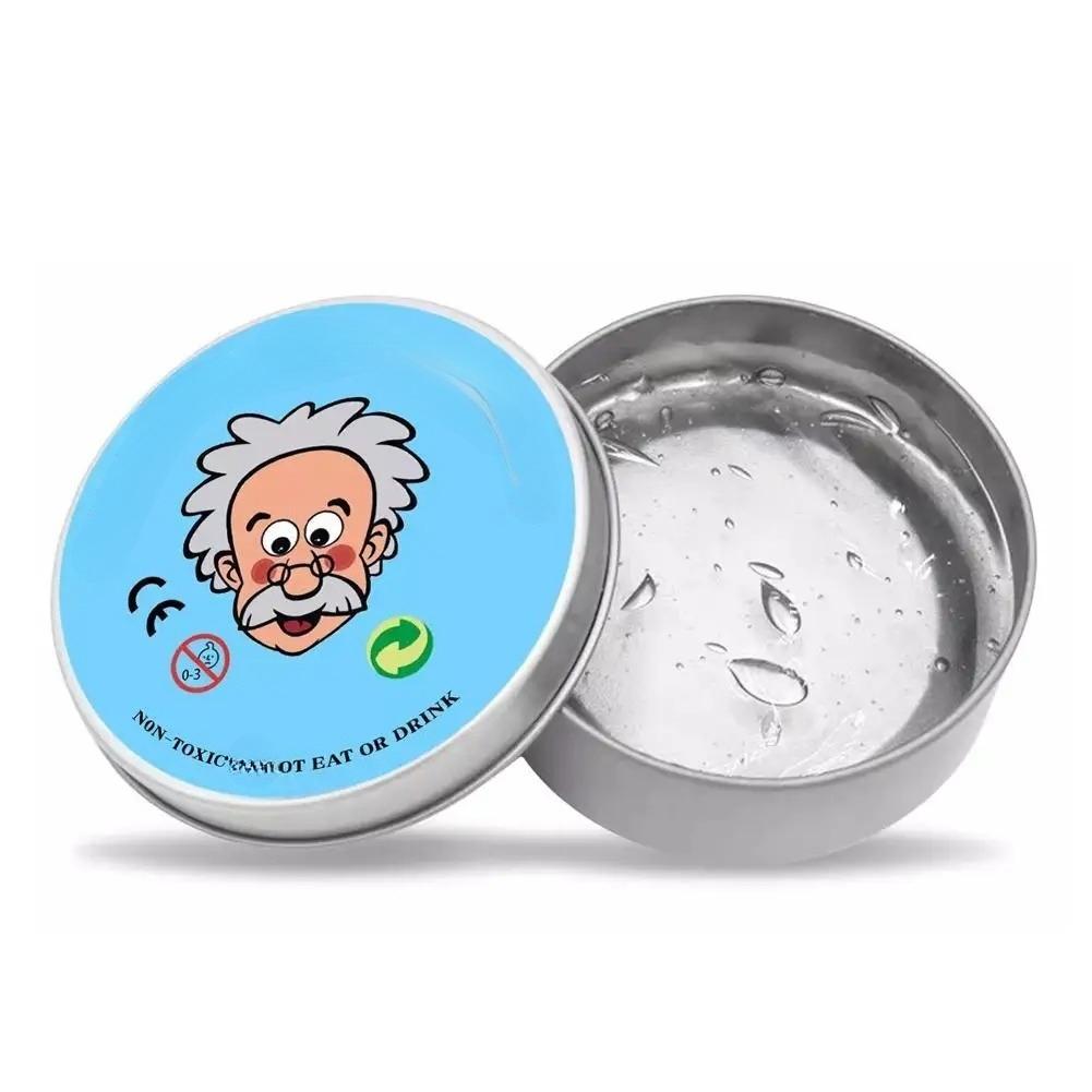 

1pc Sensory Putty Slime for Adults, Stretchable Bouncy Crystal Clay for Stress Relief, DIY Shapeable Hand Gum прозорий