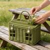 Modern Minimalist Handwoven Basket With Pp Material For Storage And Organizer Use