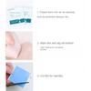 Seamless 100% Human Hair Hairpiece Sideburns Toupee Hairline Sideburn Patch Forehead Patch  Men