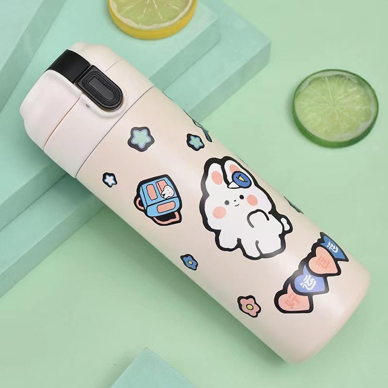 New Cartoon Children Bounce 304 Mug Outdoor Portable Portable Sports Cup Small Fresh Gift