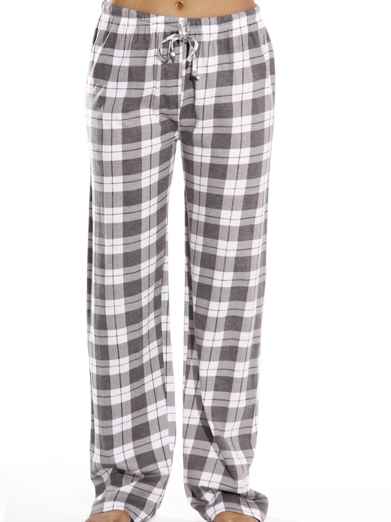 Spring/Autumn Women's Clothing Classic Plaid Home Leisure Long Pants Loose Women's Pants