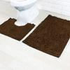 Set aus 2 Badezimmerteppichen Toilettenteppichen Super saugfähige Bodenmatten Europäische Dekoration
