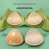 Heart-Shaped Push-Up Self-Adhesive Bra Inserts - Invisible Thickened Triangle Pads for Swimsuits and Underwear