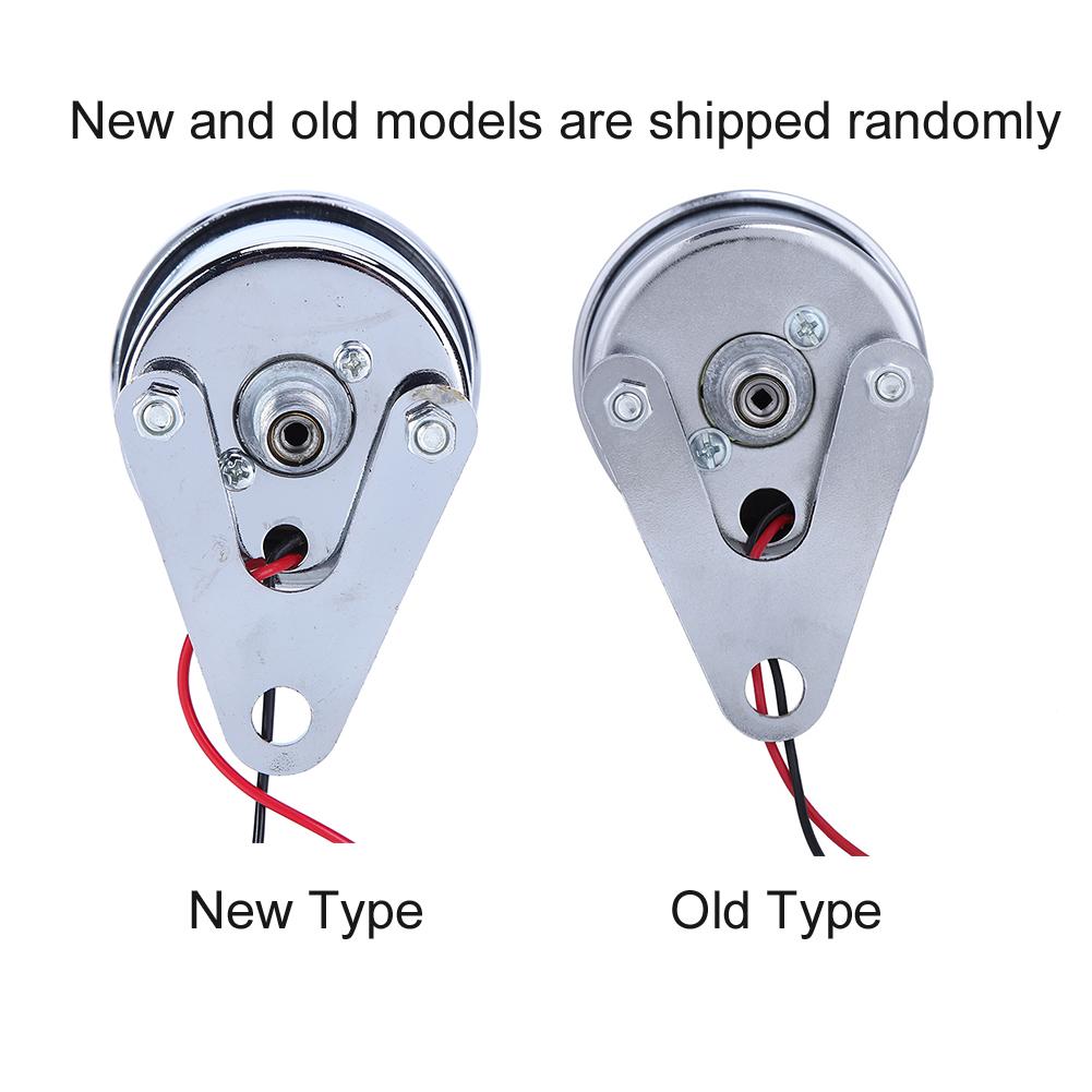 Motorcycle Speedometer, Dual Color LED Backlight Odometer with Iron  , for Mechanical Type Rotating Interface