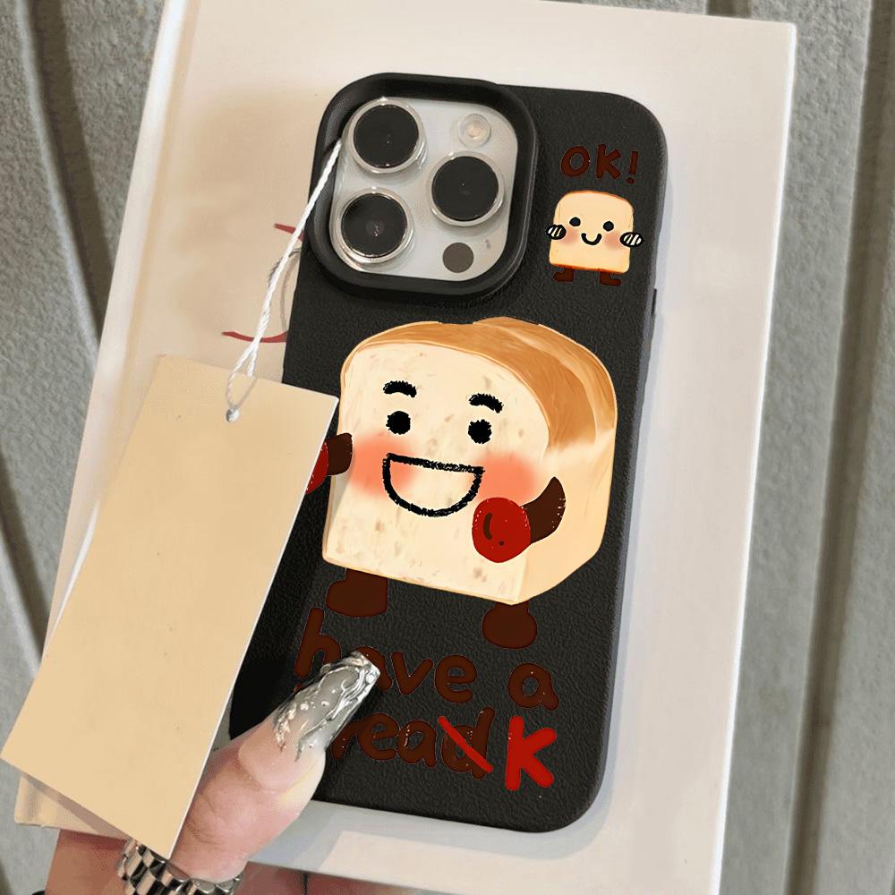 

Чехол для телефона iPhone 11 13, чехол для iPhone 12 14 15 16 Pro Max 12 Pro 15 Plus, кожаный, окрашенный, водонепроницаемый, устойчивый к падениям и износу, мультяшный iPhone 11