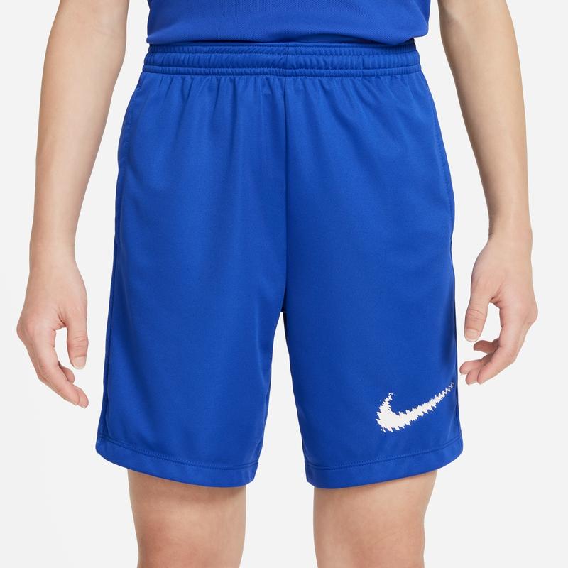 Nike Logo Print Drawstring Kids Shorts Kids shorts Game-Royal DX5413