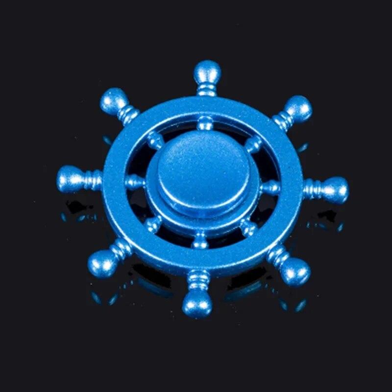 

Радужный металлический ручной спиннер, фокус-игрушка, спиннер R188, гальванический гибридный подшипник, игрушки для детей 23