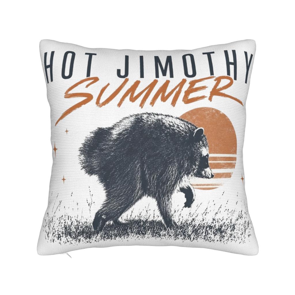Jimothy Raccoon Pillowcase Product Printed Cushion Cover Decoration Throw Pillow Case Cover Home Multiple Sizes