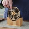 Kreative Lotusblumen-Getränkeuntersetzer aus Holz, rund, Tassenunterlage, Tischset für Tee, Kaffeetasse, Tischset, Heimdekoration, Küchenzubehör