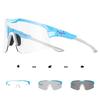 Pochromic Cycling Glasses Bike Sunglasses UV400 Running Sports Bicycle Eyewear Goggles Outdoor MTB Sunglasses Eyepieces
