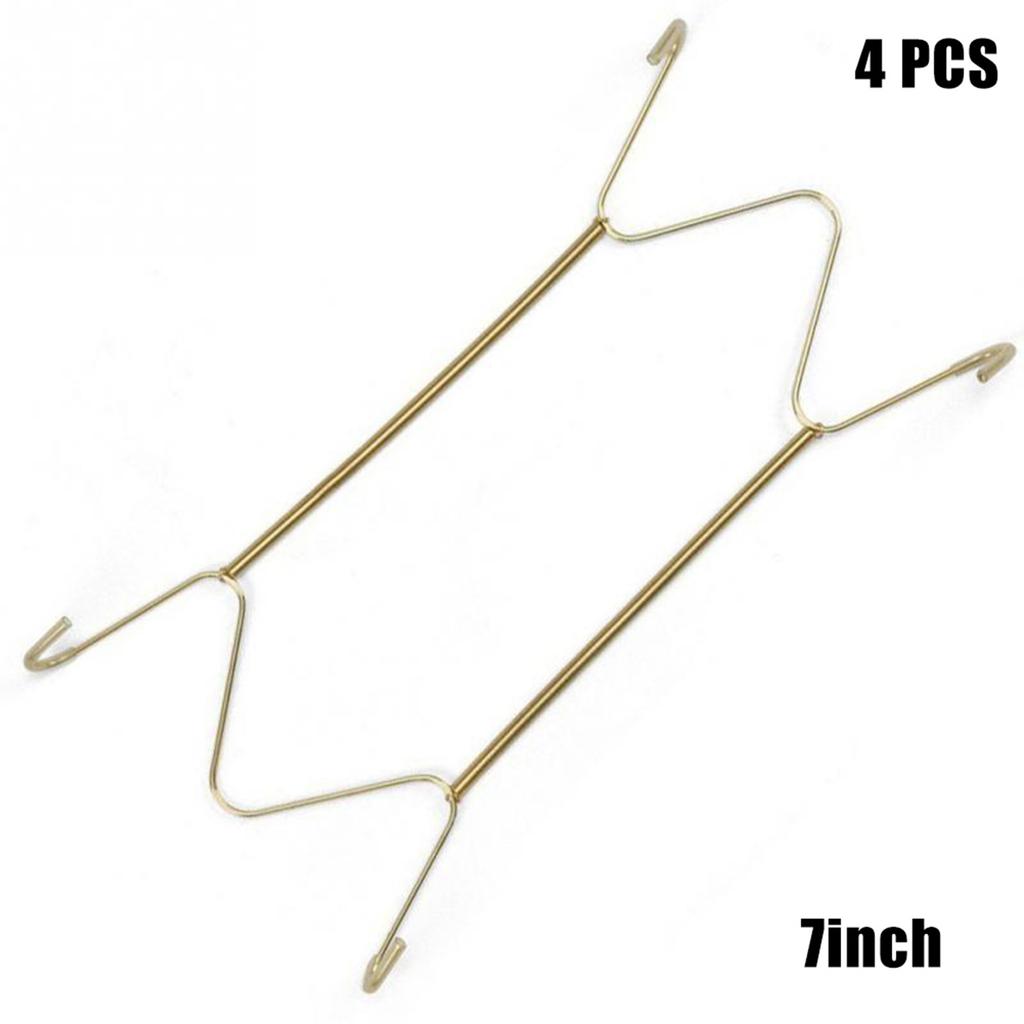 4 Stück Edelstahl Telleraufhänger Unsichtbare Telleraufhänger Halter Wandhaken Heimdeko Für Hotel Zuhause Restaurant