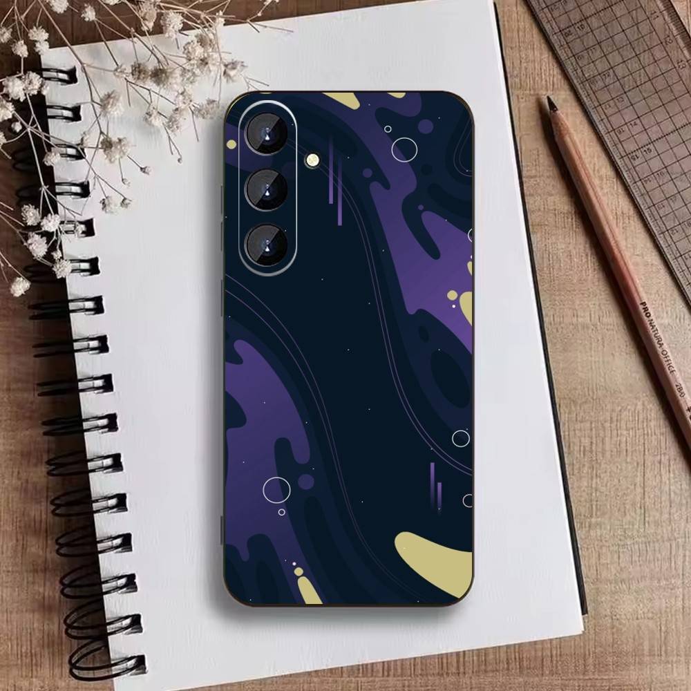 star bone lightning bolt Phone Case For Samsung Galaxy A73,A21s,A22,A31,A52,A53,A71,A41Soft Black Shell