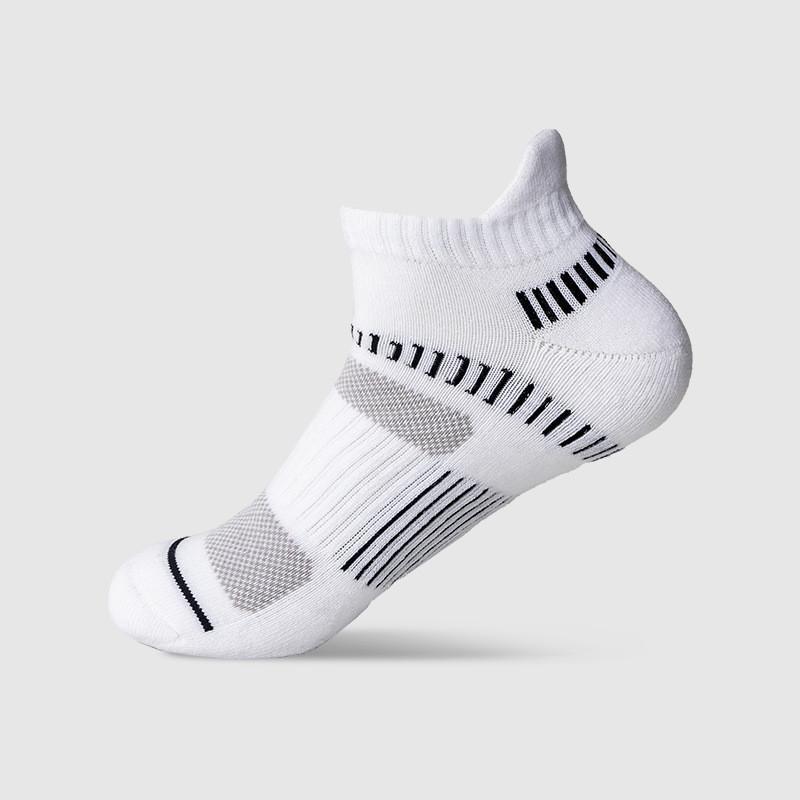 Men's Spring and Autumn Running Basketball Sports Mesh Breathable Sweat Absorbing Short Tube Cotton Socks