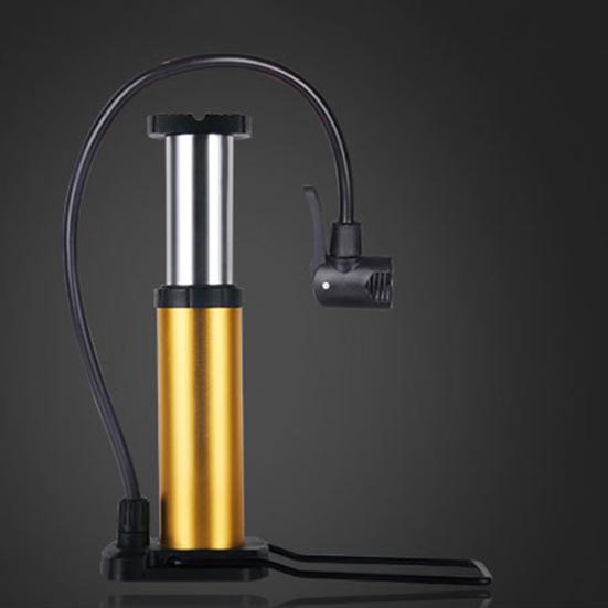 Portable 120 Psi Treadle Type Bicycle Bike Motorcycle Air Pump Family Inflator