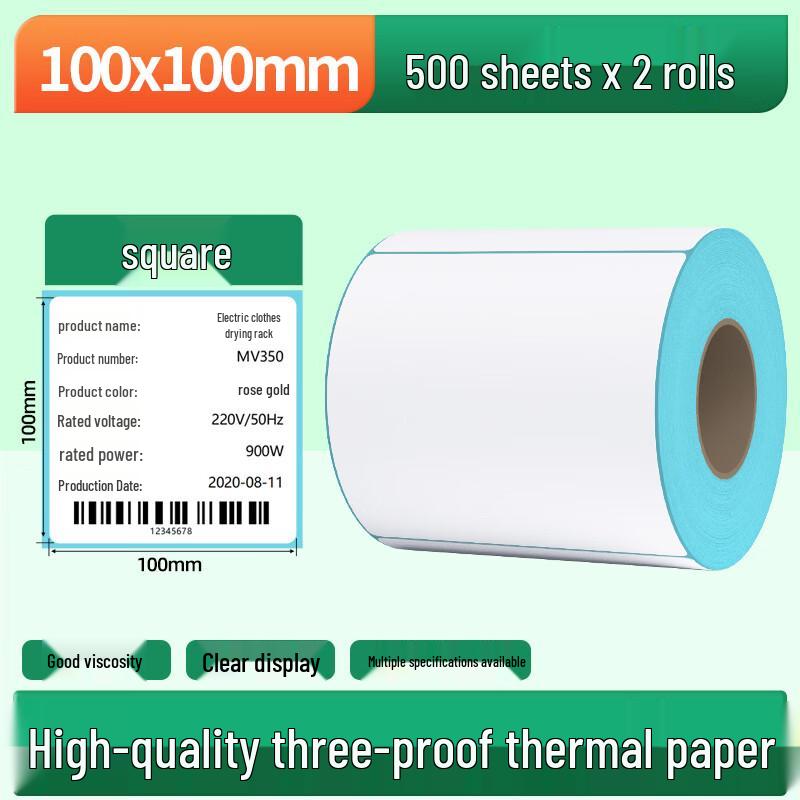 Alliance Three-Proof Thermal Label Paper