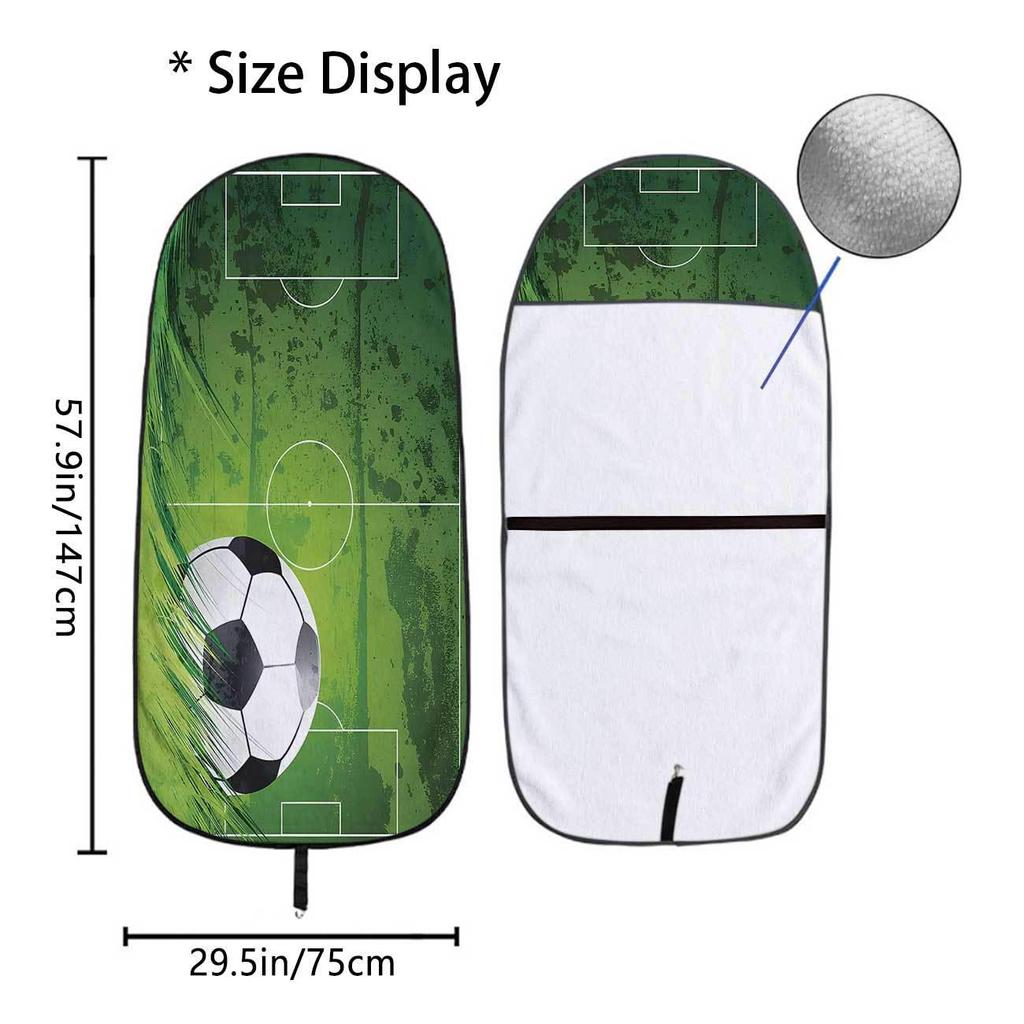 Universal Car Seat Towel Cover - All-Season Protector for Gym & Workout