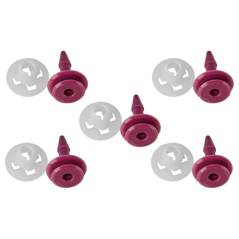 50 Sets Fender Flare Moulding Clips Fasteners Nylon Fit for Holden Rodeo Pickup Isuzu D-Max Dmax 2002 2003 2004 2005 2006