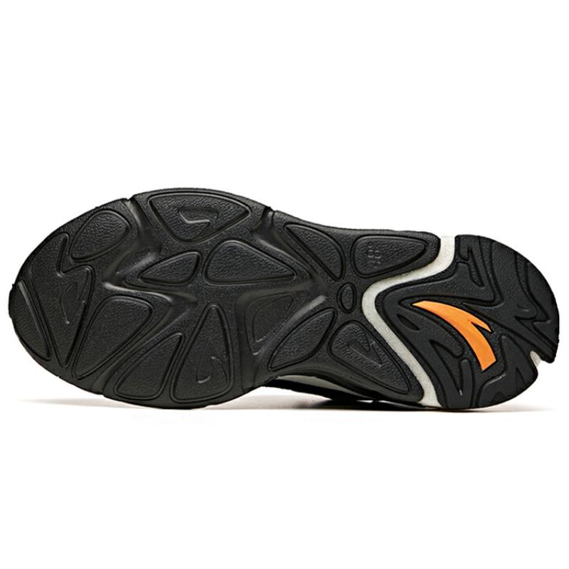 Anta Pulse Durable Breathable Low-Top Skateboard Shoes Apocalypse Black Sneakers 912048850-2