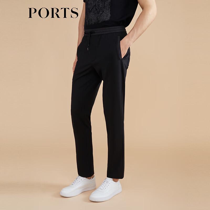 PORTS Men's Spring/Summer Stitched Knit Trousers