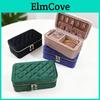 Luxury Double Layer Jewelry Organizer With Zipper For Travel And Home Storage