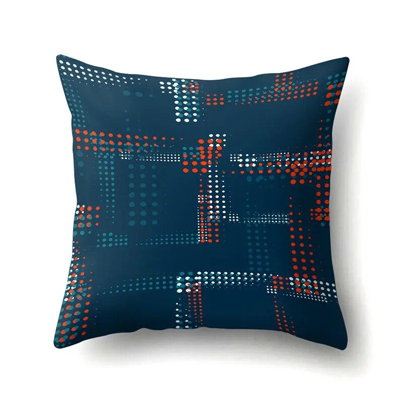Geometric Pillowcase Car Lumbar Pillow  Cushion Sofa  toon Pattern