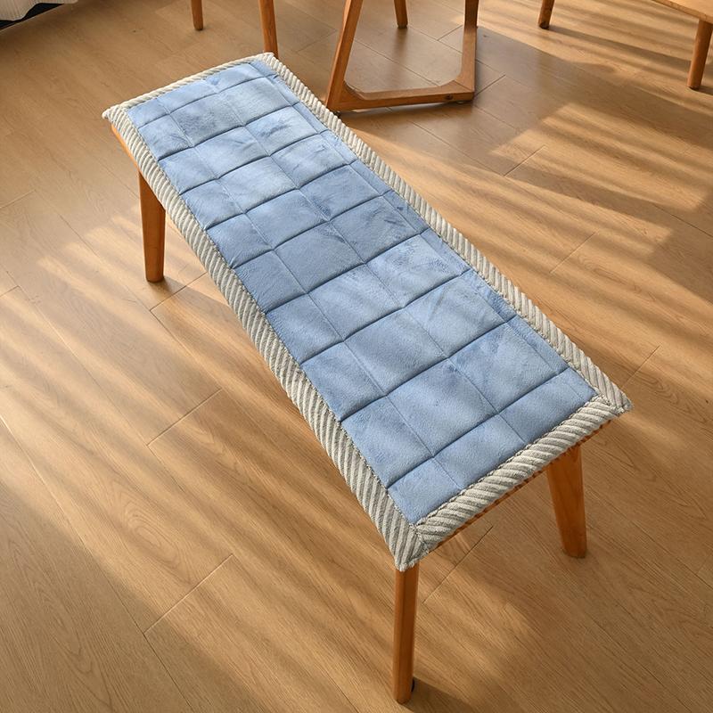 

Chair Cushion Dining Room Long Bench Seat Cushion Rectangular Shoe Changing Stool Mat Bench Seat Protector Sofa Seat Pad 30x80cm