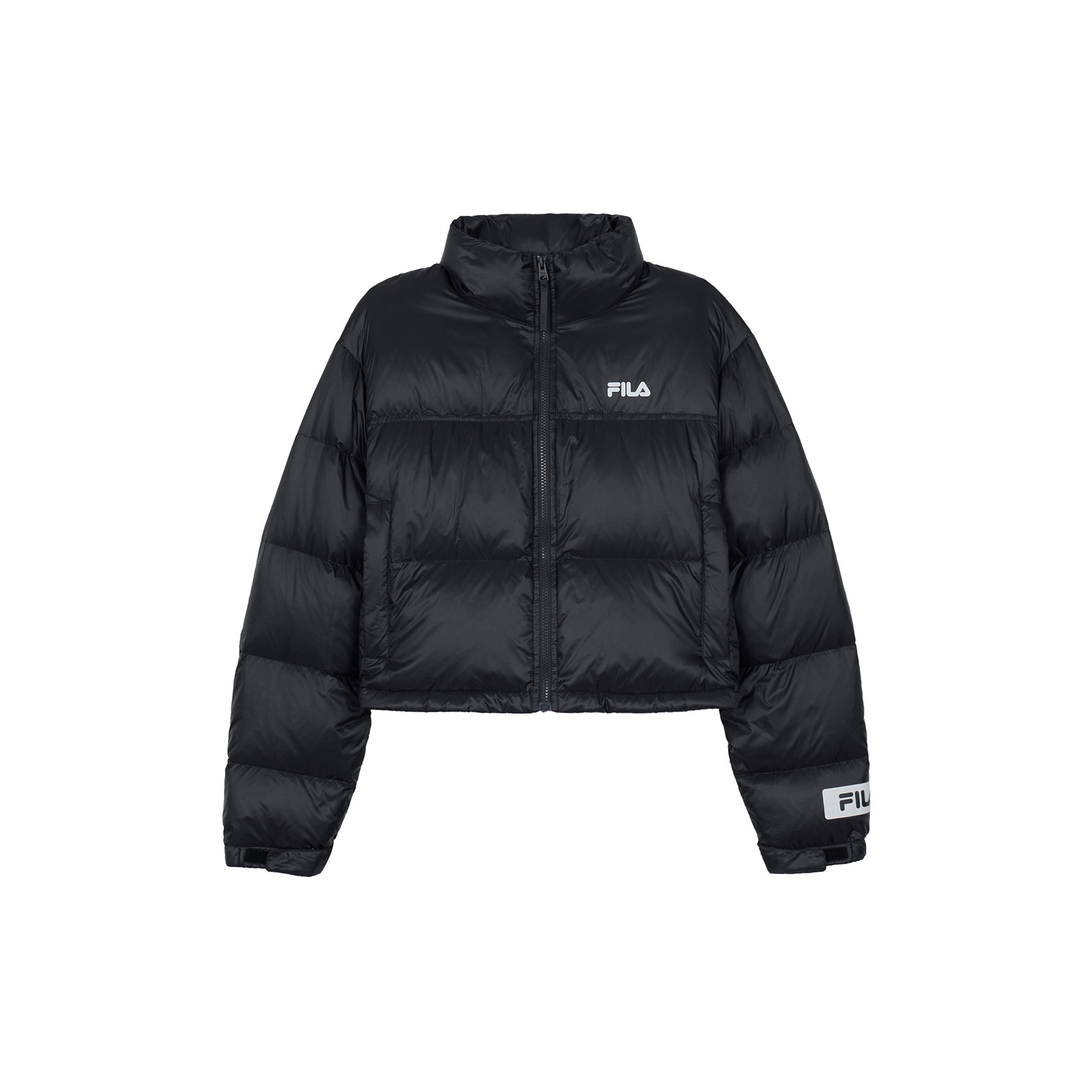 

New FILA ORIGINALE Down Jacket Women s Black F51W349901F-BK XL