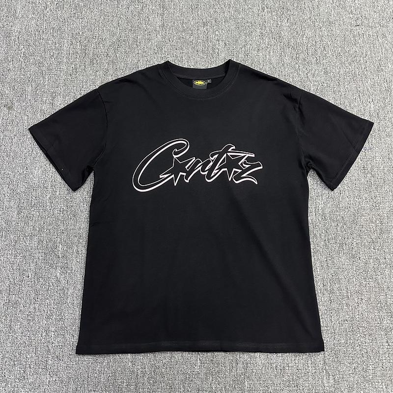 Corteiz Alcatraz Series T-shirts for Men and Women, Short-sleeve Short Sleeve with Lettered Logo Print Crew Neck Loose Casual T-shirt