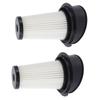 2 STÜCK Staubfilter für ZR005201 2950 RH6543 RH6545WH ABS Hocheffizient Wiederverwendbar Waschbar Filterersatz für Staubsauger